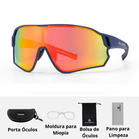 Óculos Ciclismo Lentes Fotocromáticas UV400 Masculino/Feminino RockBros - Inova Mix Store Óculos Ciclismo Lentes Fotocromáticas UV400 Masculino/Feminino RockBros