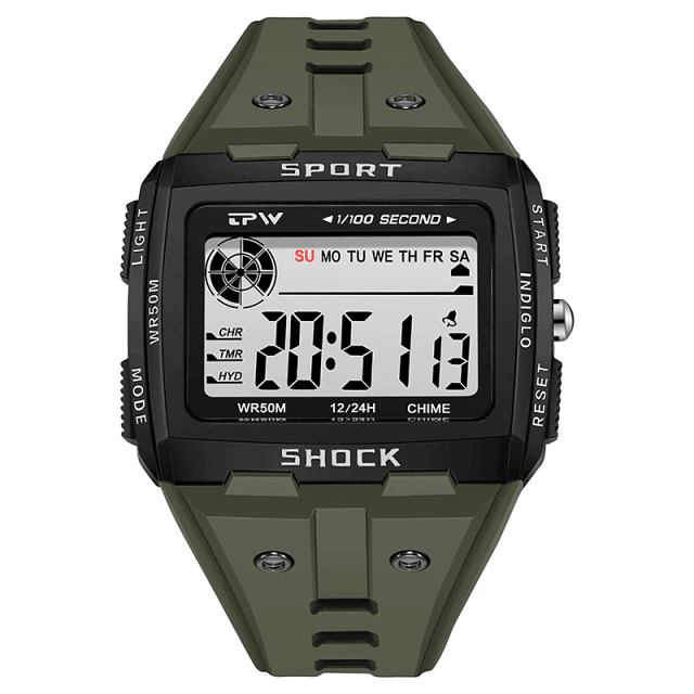 Relógio Militar Masculino Raptor Sport Schock - Inova Mix Store Relógio Militar Masculino Raptor Sport Schock