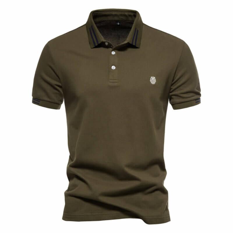 Camisa Polo 100% Algodão Classic Lion