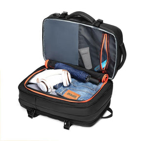 Bolsa de Viagem Masculina Casual à Prova d'Água com Carregamento USB - Inova Mix Store Bolsa de Viagem Masculina Casual à Prova d'Água com Carregamento USB