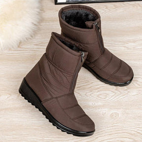 Bota Feminina de Inverno Aveludada Impermeável - CozyWarm - Inova Mix Store Bota Feminina de Inverno Aveludada Impermeável - CozyWarm