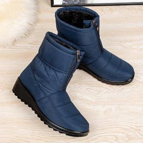 Bota Feminina de Inverno Aveludada Impermeável - CozyWarm - Inova Mix Store Bota Feminina de Inverno Aveludada Impermeável - CozyWarm