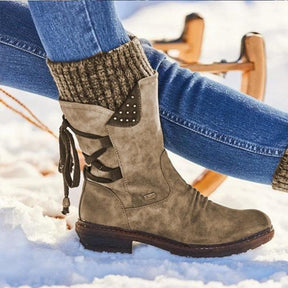 Bota Inverno Feminina com Salto - WinterStep - Inova Mix Store Bota Inverno Feminina com Salto - WinterStep