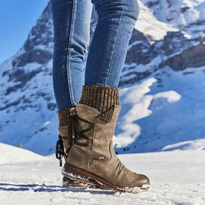 Bota Inverno Feminina com Salto - WinterStep - Inova Mix Store Bota Inverno Feminina com Salto - WinterStep