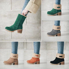 Bota de Inverno Feminina - Snow Queen - Inova Mix Store Bota de Inverno Feminina - Snow Queen