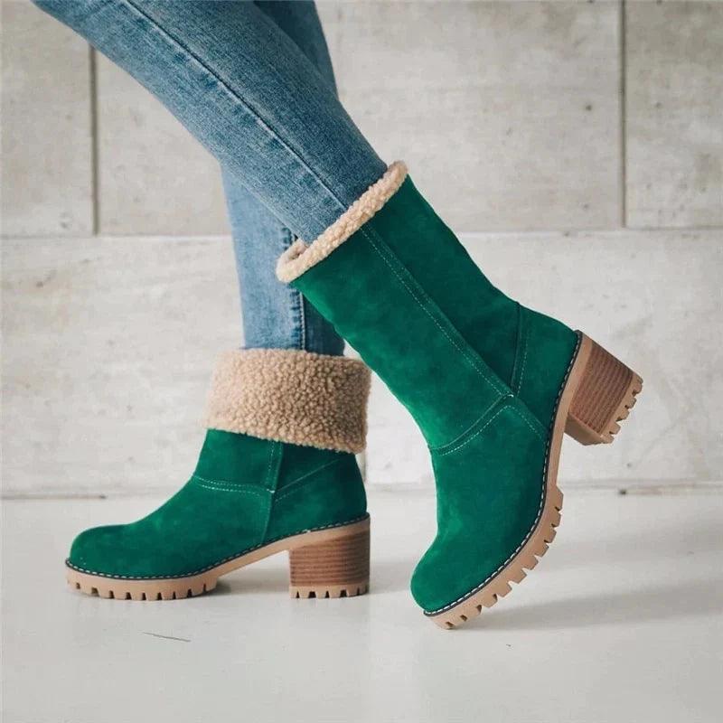 Bota de Inverno Feminina - Snow Queen - Inova Mix Store Bota de Inverno Feminina - Snow Queen