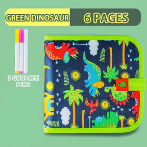 Caderno de Desenho Apagável - Desenhe sem Limite - Inova Mix Store Caderno de Desenho Apagável - Desenhe sem Limite