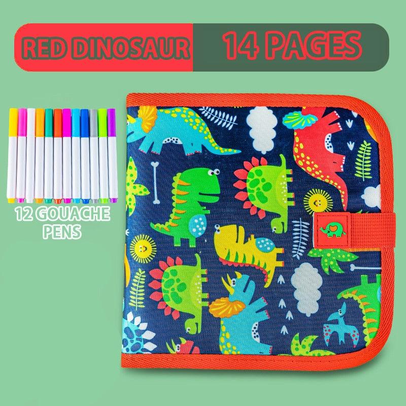 Caderno de Desenho Apagável - Desenhe sem Limite - Inova Mix Store Caderno de Desenho Apagável - Desenhe sem Limite