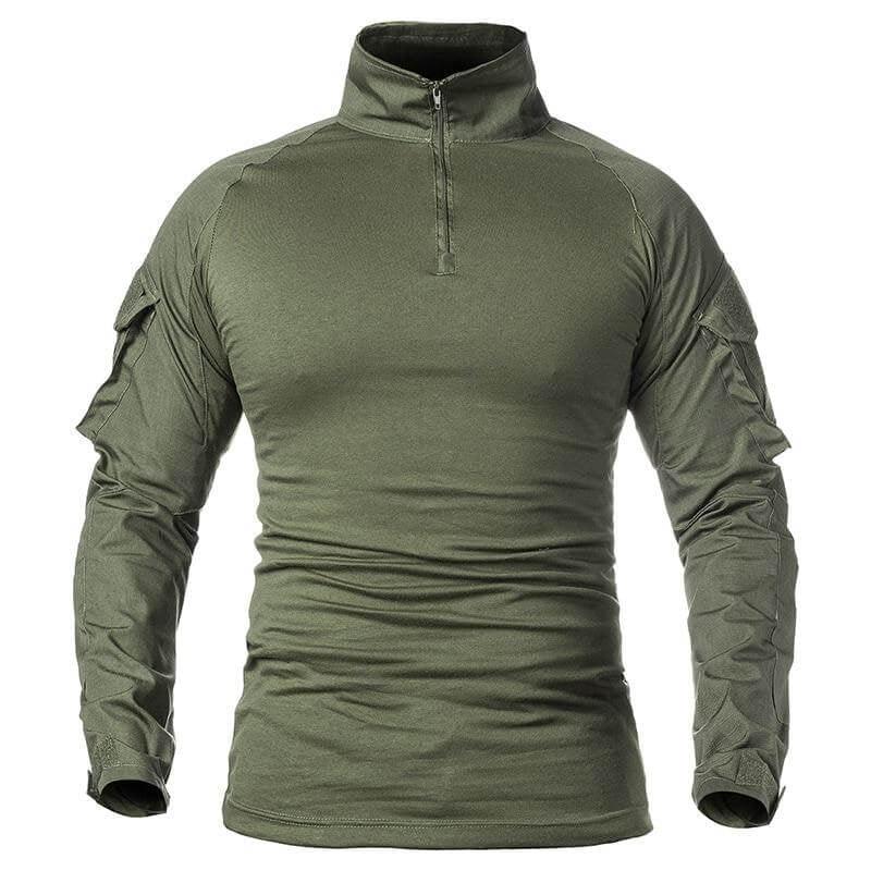 Camisa Masculina Militar Tática - Army Elite - Inova Mix Store Camisa Masculina Militar Tática - Army Elite