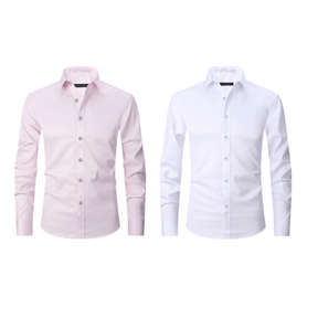 Camisa Social Milano Anti Amassado - Compre 1 Leve 2 - Inova Mix Store Camisa Social Milano Anti Amassado - Compre 1 Leve 2