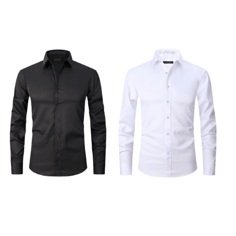 Camisa Social Milano Anti Amassado - Compre 1 Leve 2 - Inova Mix Store Camisa Social Milano Anti Amassado - Compre 1 Leve 2