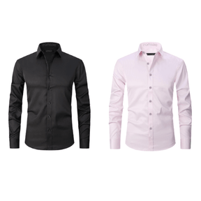 Camisa Social Milano Anti Amassado - Compre 1 Leve 2 - Inova Mix Store Camisa Social Milano Anti Amassado - Compre 1 Leve 2