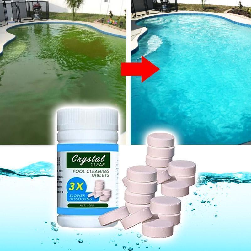 Cápsula para Limpeza e Clareamento de Piscinas - Pastilhas Contra a Água Verde - Inova Mix Store Cápsula para Limpeza e Clareamento de Piscinas - Pastilhas Contra a Água Verde