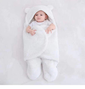 Cobertor de Ursinho para Bebe Dormir - Seguro e Confortável - Inova Mix Store Cobertor de Ursinho para Bebe Dormir - Seguro e Confortável