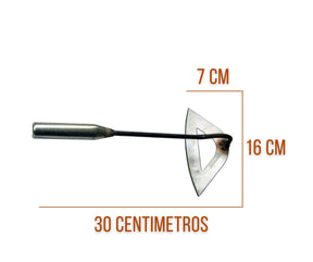 Enxada Portátil para Carpir em Aço Inoxidável - Inova Mix Store Enxada Portátil para Carpir em Aço Inoxidável