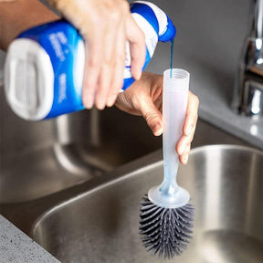 Escova de Limpeza para Vaso com Dispensador Recarregável - SmartClean - Inova Mix Store Escova de Limpeza para Vaso com Dispensador Recarregável - SmartClean