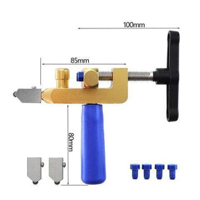 Ferramenta Riscador e Cortador Multifuncional - Telha, Vidro, Azulejo e Espelho - Inova Mix Store Ferramenta Riscador e Cortador Multifuncional - Telha, Vidro, Azulejo e Espelho