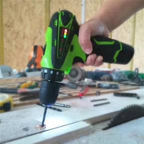 Furadeira Elétrica Portátil Recarregável - PowerDrill - Inova Mix Store Furadeira Elétrica Portátil Recarregável - PowerDrill