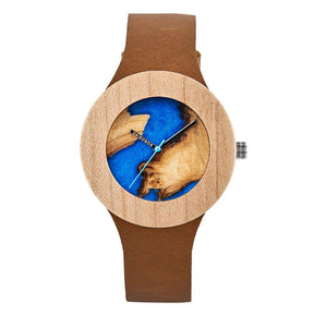 Relógio Masculino Feminino Bamboo Wood - Inova Mix Store Relógio Masculino Feminino Bamboo Wood