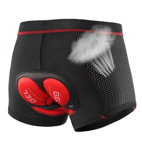 Short Bermuda Ciclismo Com Almofada em Gel 5D - Inova Mix Store Short Bermuda Ciclismo Com Almofada em Gel 5D