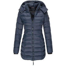 Jaqueta Feminina Puffer Longa com Capuz - WinterGlam - Inova Mix Store Jaqueta Feminina Puffer Longa com Capuz - WinterGlam