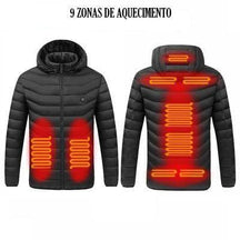 Jaqueta Masculina Puffer com Aquecimento Elétrico - PowerWarm - Inova Mix Store Jaqueta Masculina Puffer com Aquecimento Elétrico - PowerWarm