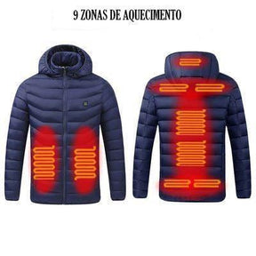 Jaqueta Masculina Puffer com Aquecimento Elétrico - PowerWarm - Inova Mix Store Jaqueta Masculina Puffer com Aquecimento Elétrico - PowerWarm