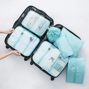 Kit Organizador de Malas para Viagens - TravelEase - Compre 4 e Leve 7 - Inova Mix Store Kit Organizador de Malas para Viagens - TravelEase - Compre 4 e Leve 7