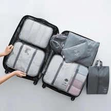 Kit Organizador de Malas para Viagens - TravelEase - Compre 4 e Leve 7 - Inova Mix Store Kit Organizador de Malas para Viagens - TravelEase - Compre 4 e Leve 7