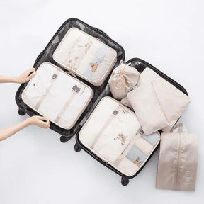 Kit Organizador de Malas para Viagens - TravelEase - Compre 4 e Leve 7 - Inova Mix Store Kit Organizador de Malas para Viagens - TravelEase - Compre 4 e Leve 7