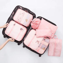 Kit Organizador de Malas para Viagens - TravelEase - Compre 4 e Leve 7 - Inova Mix Store Kit Organizador de Malas para Viagens - TravelEase - Compre 4 e Leve 7