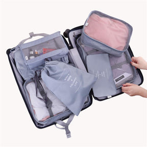 Kit com Bolsas Organizadoras Premium - Compre 5 Leve 8 - Inova Mix Store Kit com Bolsas Organizadoras Premium - Compre 5 Leve 8