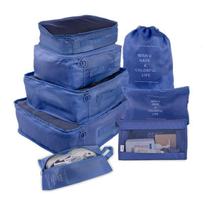 Kit com Bolsas Organizadoras Premium - Compre 5 Leve 8 - Inova Mix Store Kit com Bolsas Organizadoras Premium - Compre 5 Leve 8