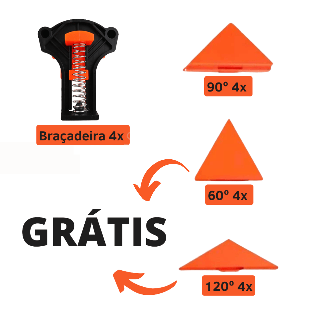 Kit de Braçadeiras para Alinhamento - Inova Mix Store Kit de Braçadeiras para Alinhamento