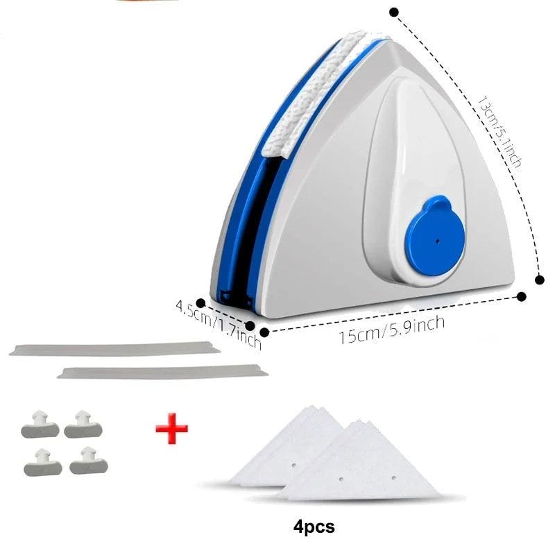 Limpador de Vidros Magnético Dupla Face - Glass Master - Inova Mix Store Limpador de Vidros Magnético Dupla Face - Glass Master