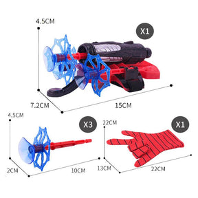 Luva Homem Aranha Lança Teias Infantil - Inova Mix Store Luva Homem Aranha Lança Teias Infantil