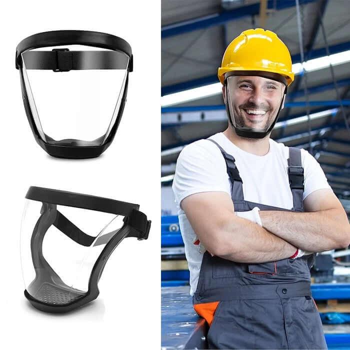 Máscara de Proteção Indestrutível Anti Embaçante Face Shield - Inova Mix Store Máscara de Proteção Indestrutível Anti Embaçante Face Shield