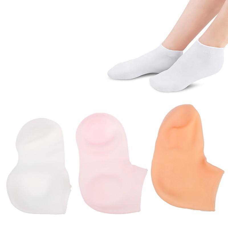 Meia Feminina de Silicone para Hidratar os Pés e Calcanhar - Inova Mix Store Meia Feminina de Silicone para Hidratar os Pés e Calcanhar