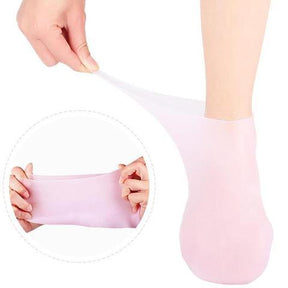 Meia Feminina de Silicone para Hidratar os Pés e Calcanhar - Inova Mix Store Meia Feminina de Silicone para Hidratar os Pés e Calcanhar