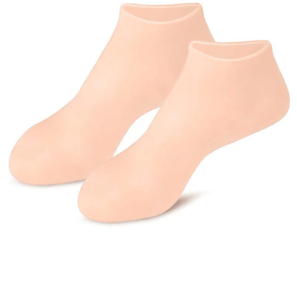 Meia Feminina de Silicone para Hidratar os Pés e Calcanhar - Inova Mix Store Meia Feminina de Silicone para Hidratar os Pés e Calcanhar