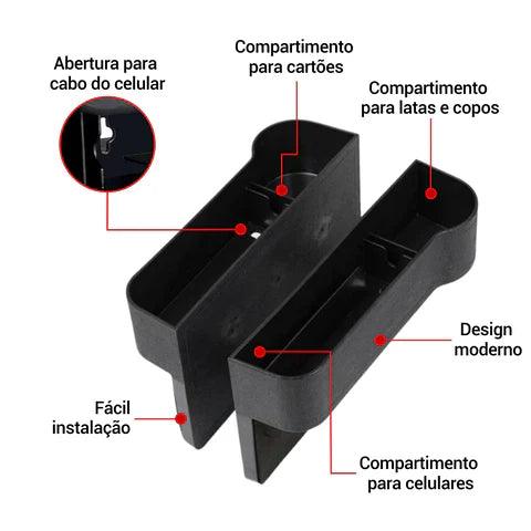 Organizador Compacto e Multifuncional para Carros - Inova Mix Store Organizador Compacto e Multifuncional para Carros