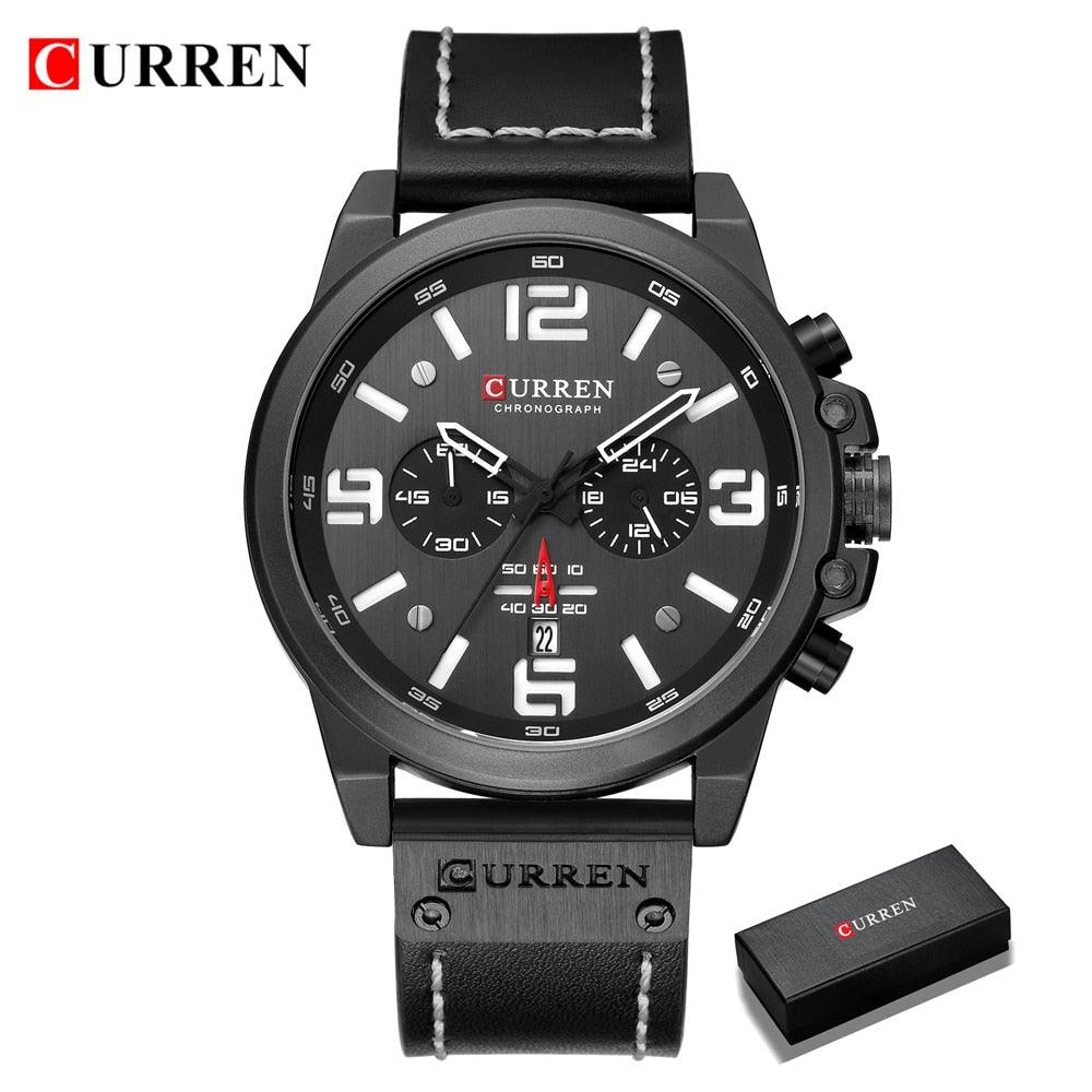 Relógio Masculino Premium Curren - Inova Mix Store Relógio Masculino Premium Curren