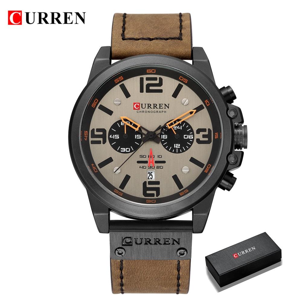 Relógio Masculino Premium Curren - Inova Mix Store Relógio Masculino Premium Curren