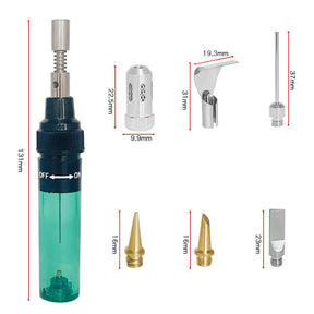 Solda Mágica - Caneta Ferro de Solda a Gás Butano - Inova Mix Store Solda Mágica - Caneta Ferro de Solda a Gás Butano