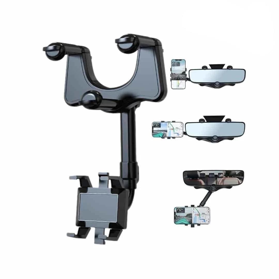 Suporte Veicular para Celular 360º - DriveClip Pró - Inova Mix Store Suporte Veicular para Celular 360º - DriveClip Pró