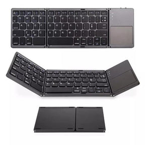 Teclado Resistente Dobrável para Produtividade Móvel - Inova Mix Store Teclado Resistente Dobrável para Produtividade Móvel