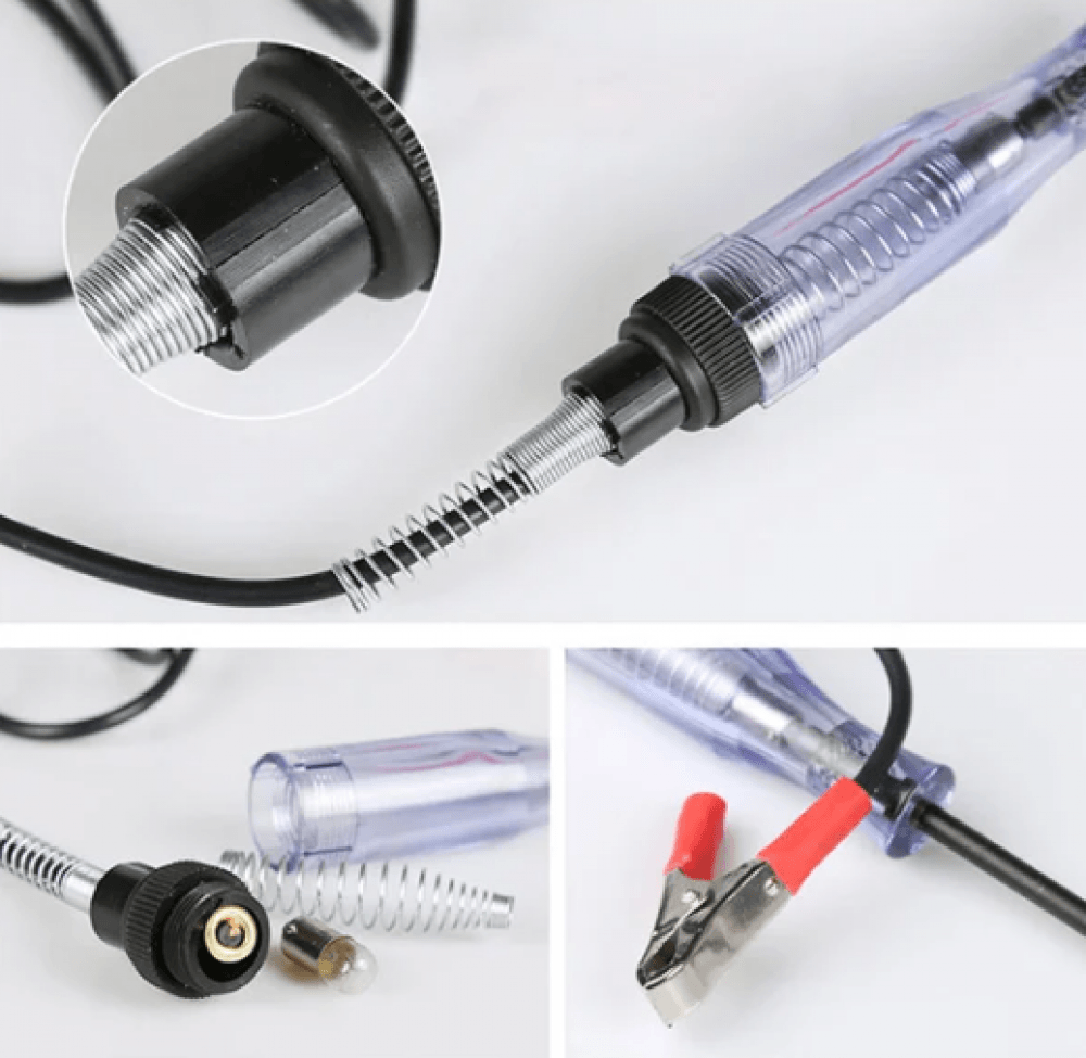 Testador de Circuito com Sonda de Aço e Luz Indicadora - Inova Mix Store Testador de Circuito com Sonda de Aço e Luz Indicadora