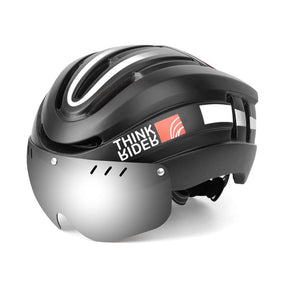 Capacete Ciclismo com Luz Traseira e Viseira Magnética Masculino/Feminino Promend - Inova Mix Store Capacete Ciclismo com Luz Traseira e Viseira Magnética Masculino/Feminino Promend