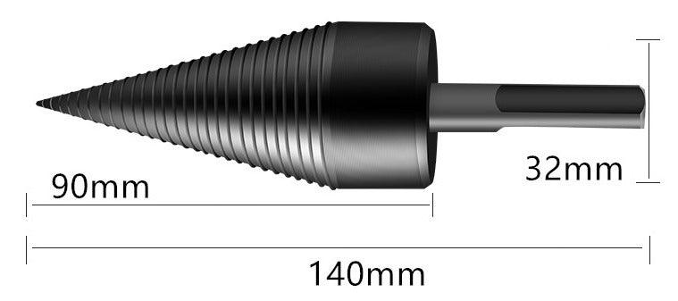 Broca Cortadora de Lenha Fireblock - Inova Mix Store Broca Cortadora de Lenha Fireblock