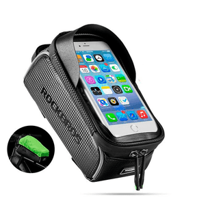 Bolsa Ciclismo Impermeável Porta Celular com Touch Screen RockBros - Inova Mix Store Bolsa Ciclismo Impermeável Porta Celular com Touch Screen RockBros